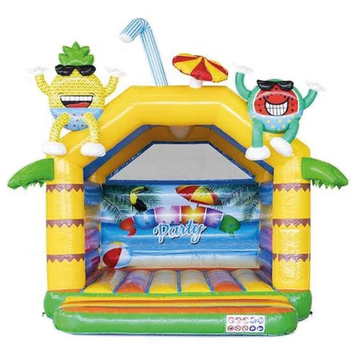 Hüpfburg Sommerparty Franken Mietservice